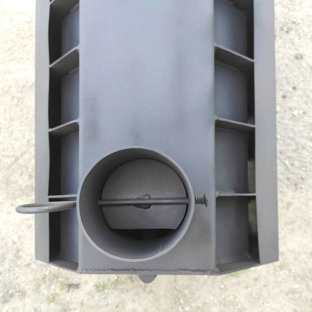 Піч буржуйка Vulkan Topka 200 м3 з варильною поверхнею