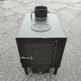 Буржуйка Micro 50 м3 із конфоркою. 5 мм