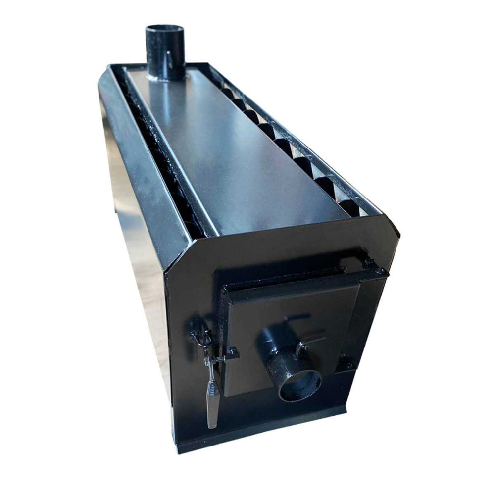 Піч булер'ян Poltavka Turbo Plita 300 м3 з варильною поверхнею