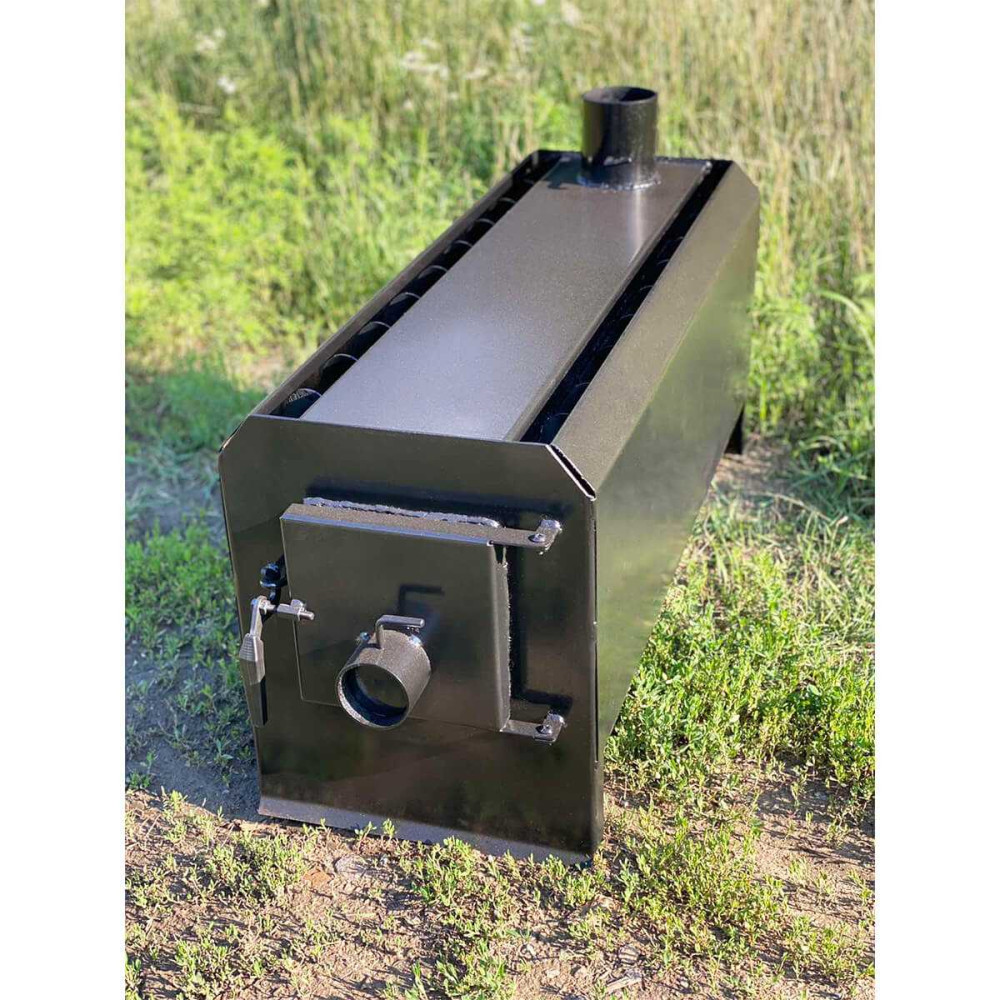 Піч булер'ян Poltavka Turbo Plita 300 м3 з варильною поверхнею