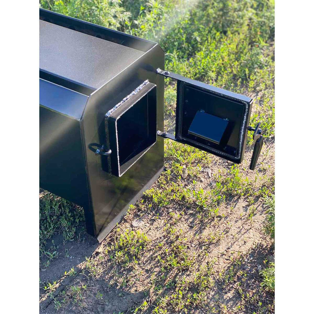 Піч булер'ян Poltavka Turbo Plita 300 м3 з варильною поверхнею