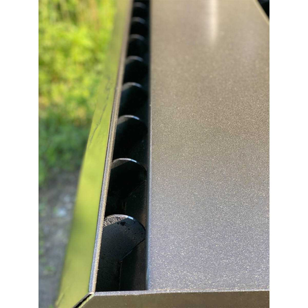 Піч булер'ян Poltavka Turbo Plita 300 м3 з варильною поверхнею