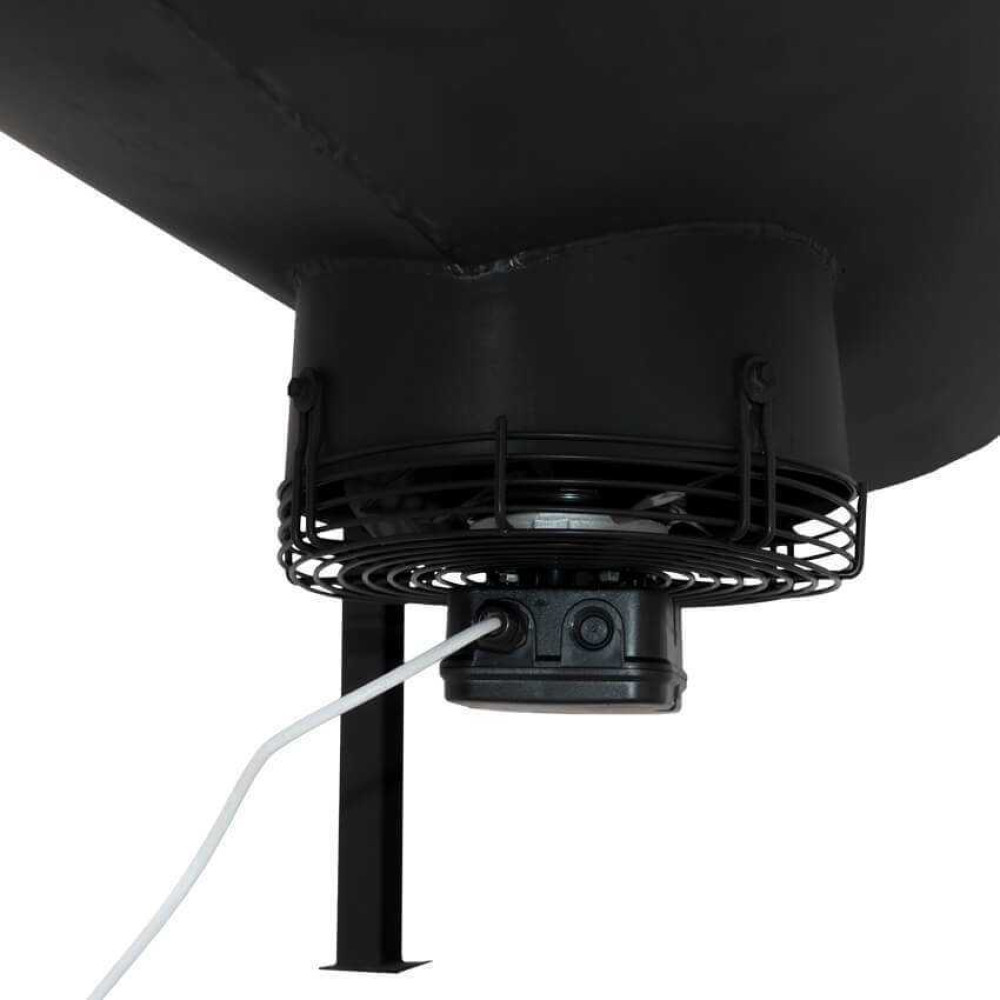 Піч буржуйка Брест 500 до 200 м2 з вентилятором. 8 мм