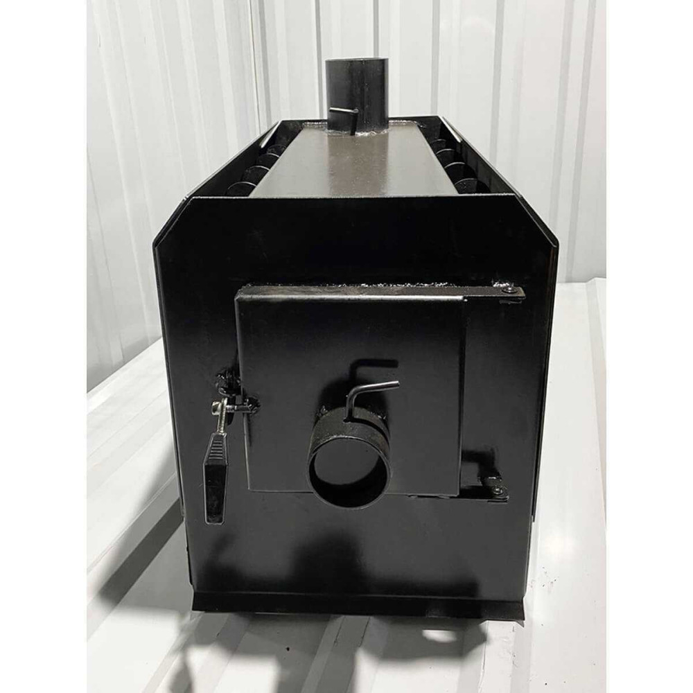 Піч буржуйка Poltavka Turbo Plita 150 м3 з варильною поверхнею