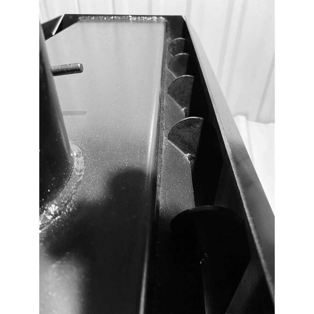 Піч буржуйка Poltavka Turbo Plita 150 м3 з варильною поверхнею