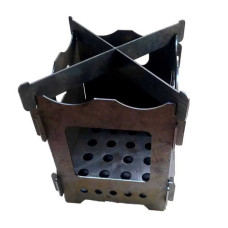 Туристична пічка тріскачниця розбірна Еліт Кування