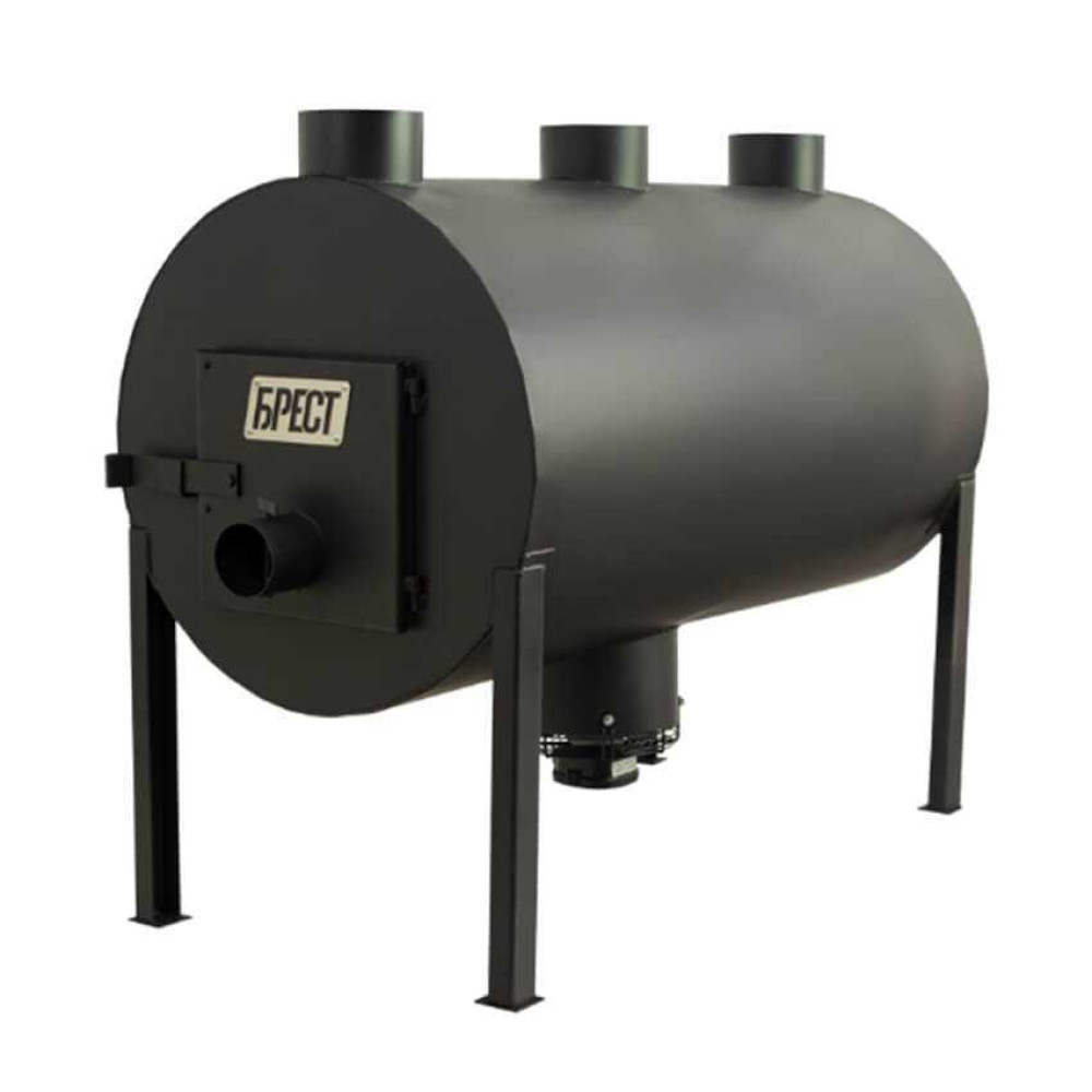 Піч теплогенератор Брест 700 м3 з вбудованим вентилятором