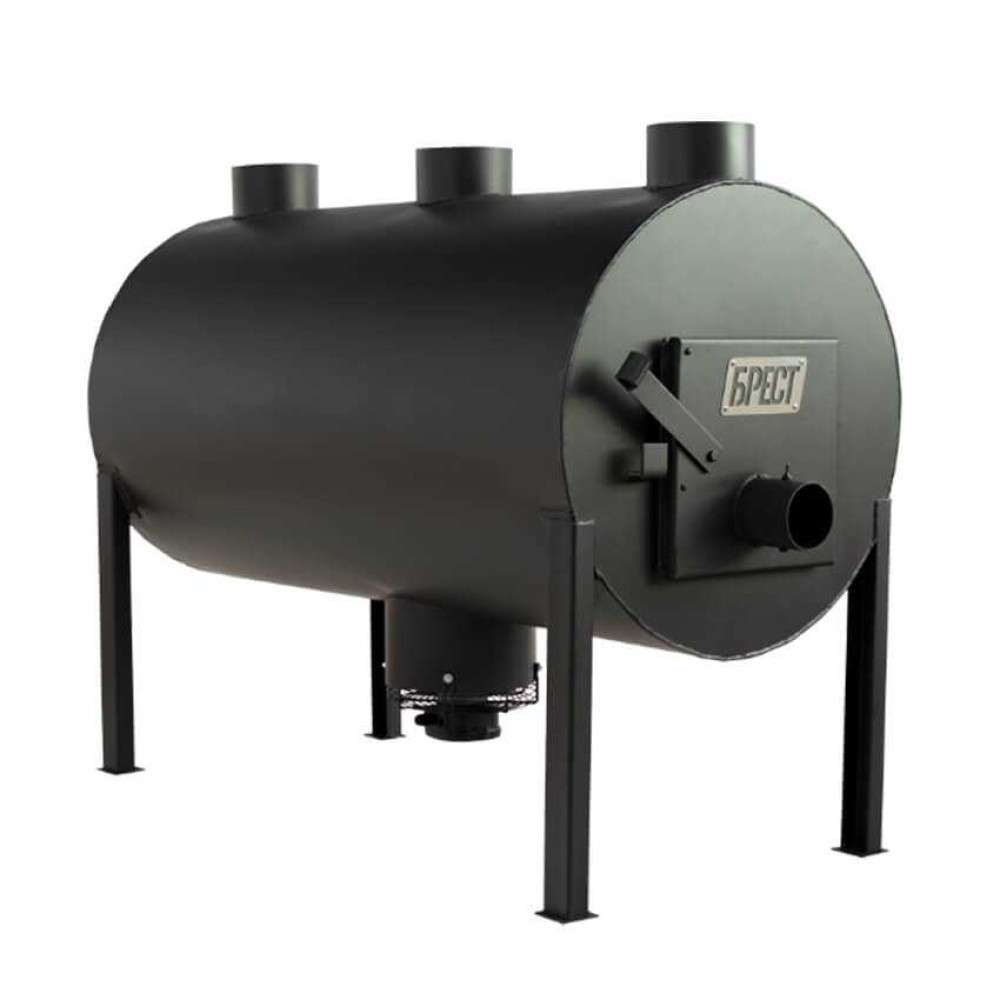 Піч теплогенератор Брест 700 м3 з вбудованим вентилятором