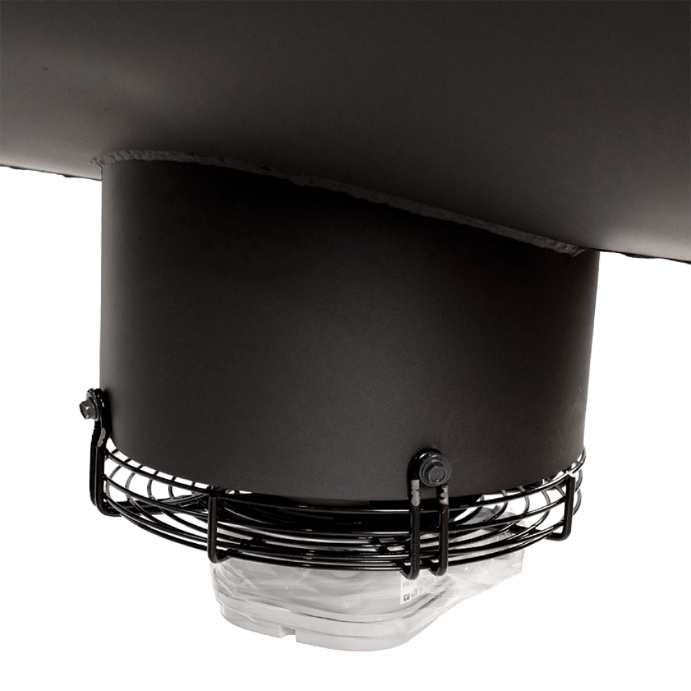 Піч теплогенератор Брест 700 м3 з вбудованим вентилятором