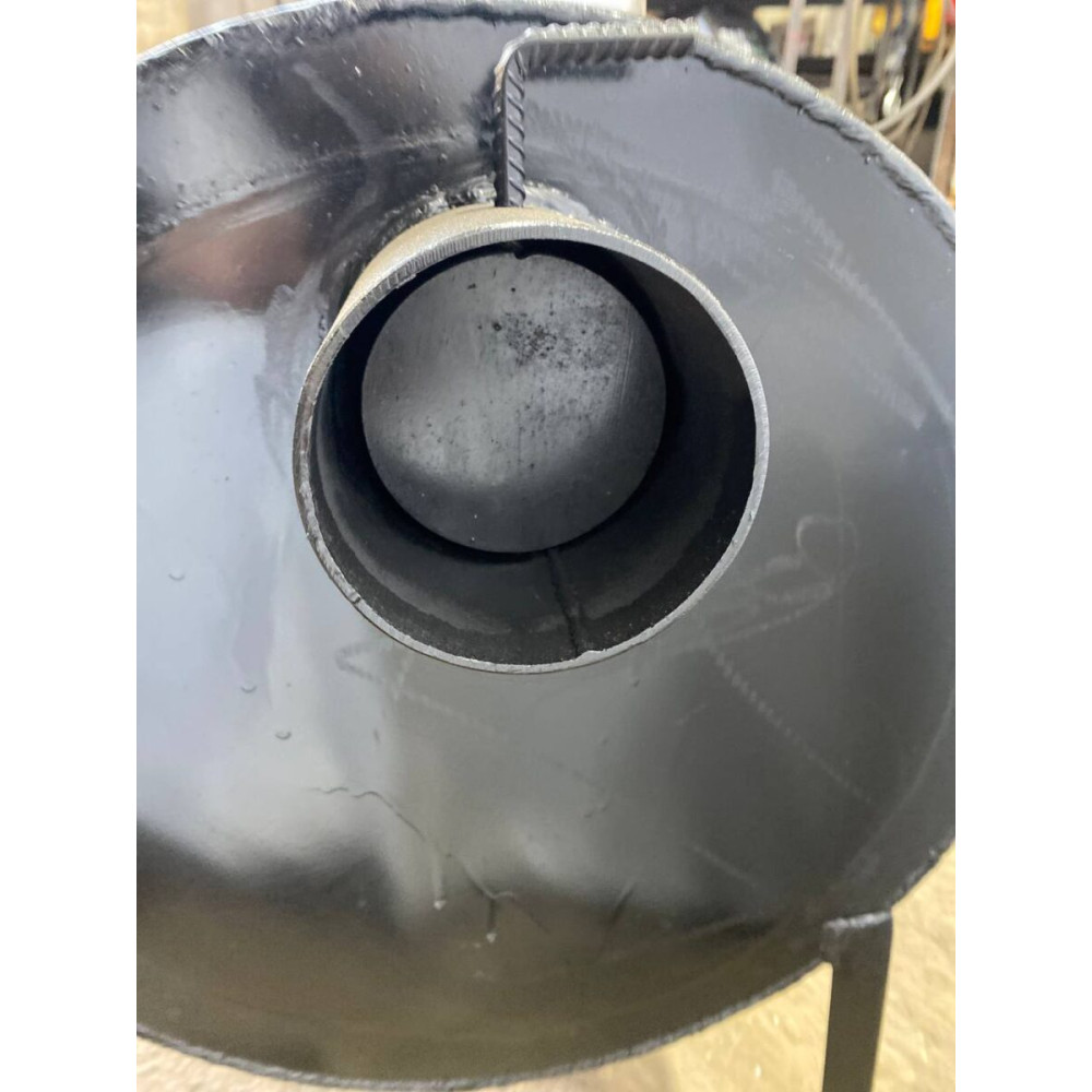 Піч буржуйка POLTAVKA Turbo 200 м3.