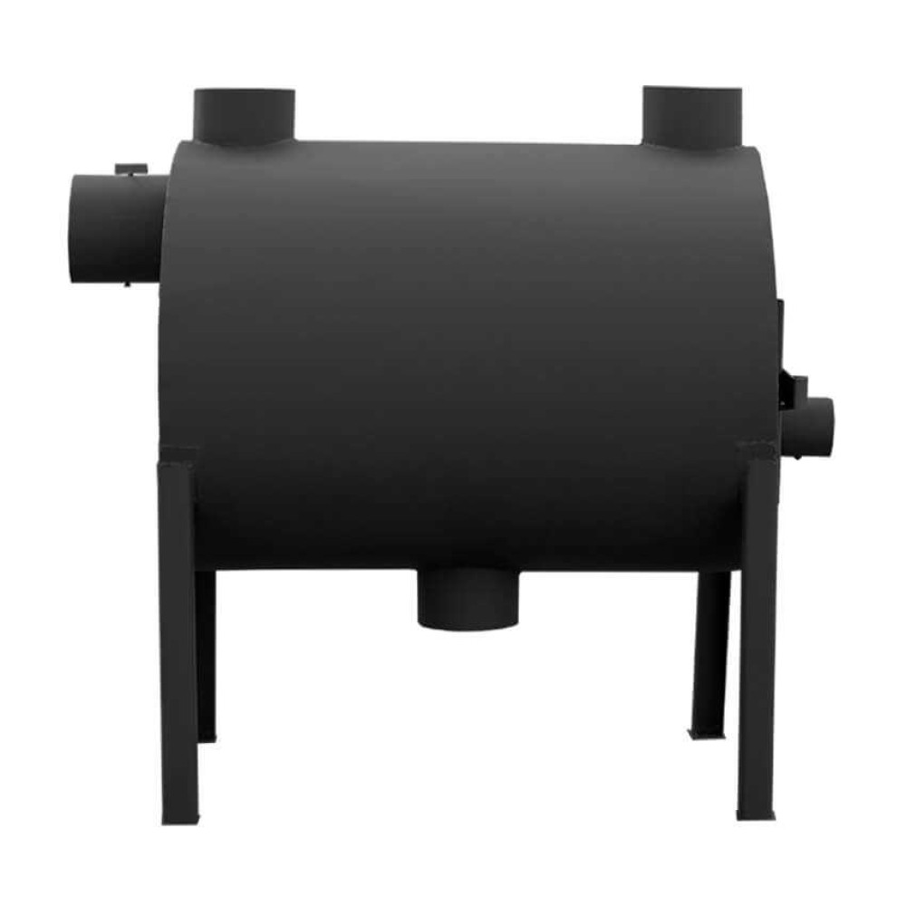 Піч буржуйка Брест 500 на 200 м2. 8мм. З вертикальними патрубками