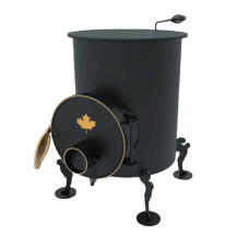 Буржуйка Canada "Зворушлива" до 75 м3 з плитою