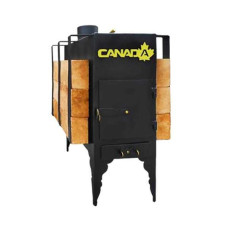 Буржуйка Canada 75 м3 із теплоакумулятором
