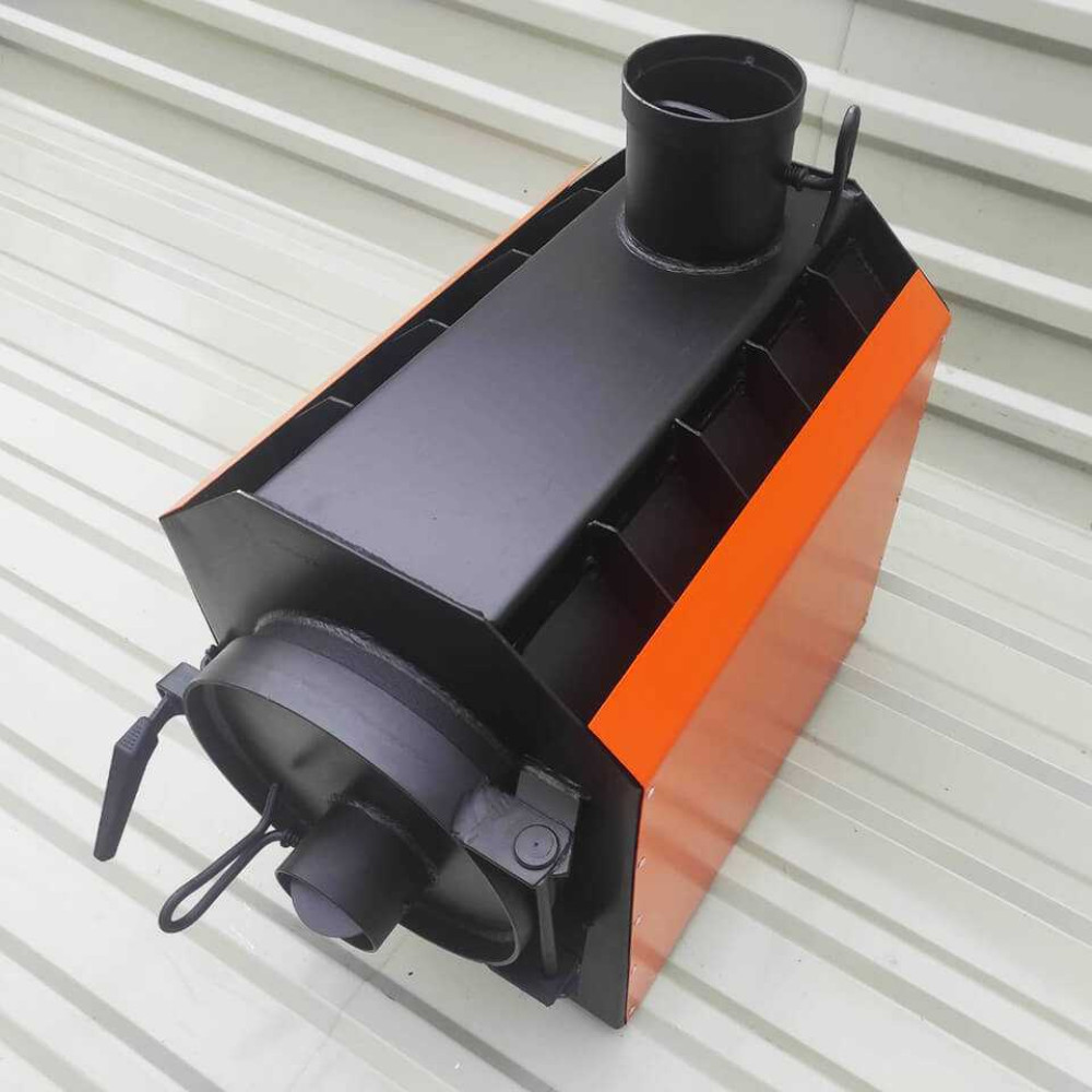 Піч булер'ян КОТ 150 м3 з плитою та примусовою конвекцією