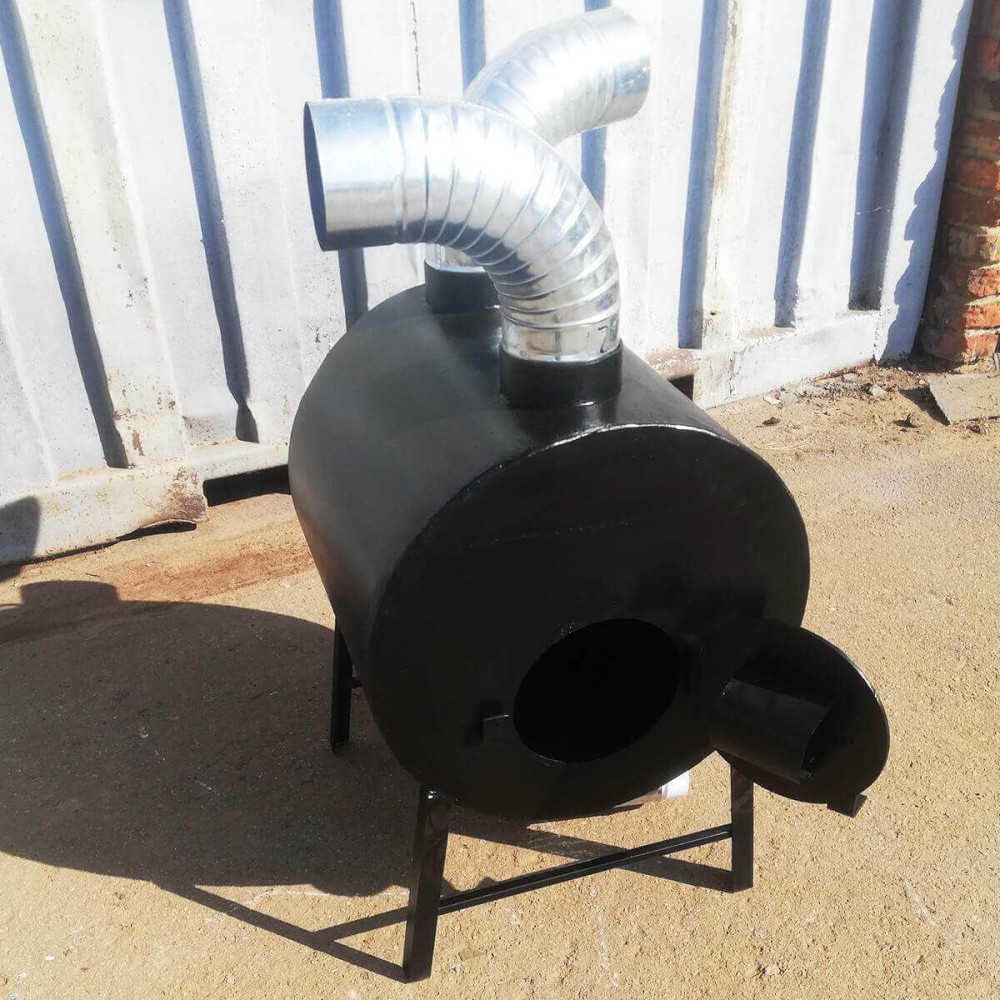 Піч буржуйка POLTAVKA Turbo 200 м3.