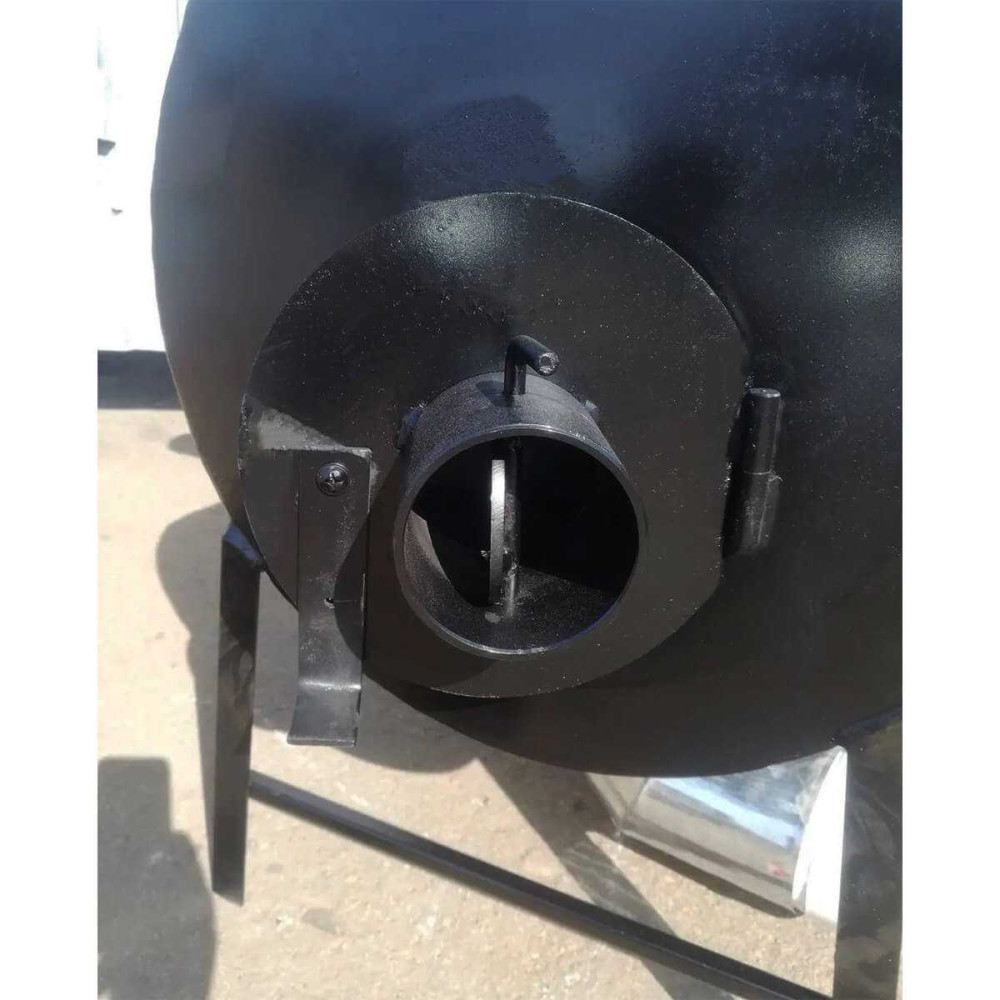 Піч буржуйка POLTAVKA Turbo 200 м3.