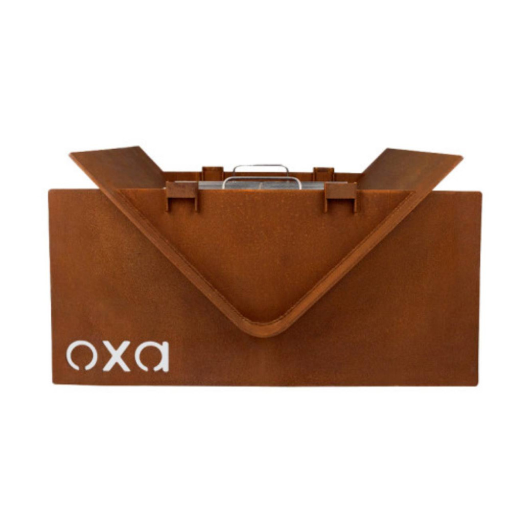 Чаша-гриль вогнище «OXA Corner» від Daddy Smoke із CorTen