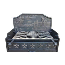 Мангал чавунний "Замок"
