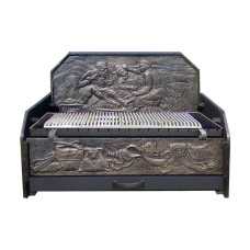 Мангал чавунний "Мисливці" 620 мм