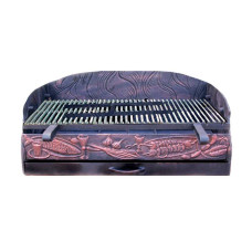 Чавунний мангал "Застілля" з решіткою гриль