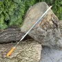 Шампур MTLZ із дерев'яною ручкою, 580х10х3 мм