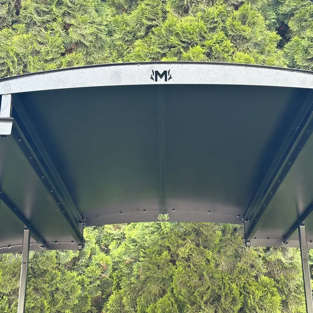 Мангал MTLZ "Зевс" на 12 шампурів 3мм з дахом