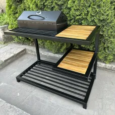 Мангал - барбекю MTLZ "Один" на 9 шампурів 4мм у стилі лофт