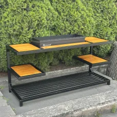 Мангал MTLZ "Один" на 12 шампурів 4мм у стилі лофт