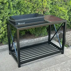 Мангал MTLZ "Тор" на 9 шампурів 4мм у стилі лофт