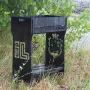 Мангал розбірний PAN з підставкою для дров на 12 шампурів, 3мм Високий.