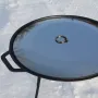 Чавунна сковорода Pan 45 см з підставкою