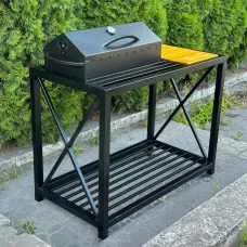 Мангал - барбекю MTLZ "Тор" на 9 шампурів 4мм у стилі лофт