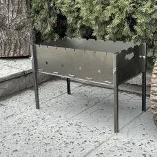 Розбірний Мангал MTLZ "Турист" на 8 шампурів 0.8мм