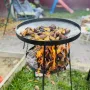 Сковорода з диска PAN 40см із підвісом для вогню, САДЖ