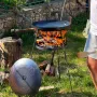 Сковорода з диска PAN 40см із підвісом для вогню, САДЖ