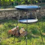 Сковорода з диска PAN 50см із підвісом для вогню, САДЖ