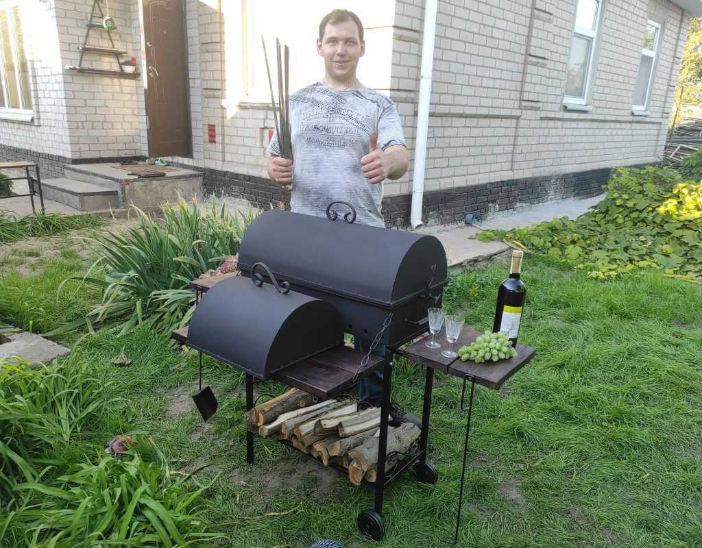 Мангали на колесах