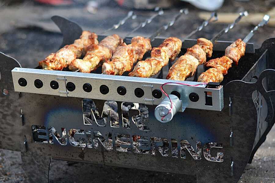 мангал з електроприводом фото 2