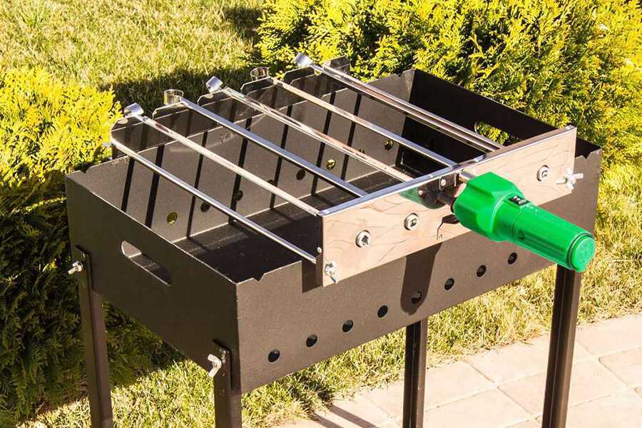 автоматичний мангал з електроприводом фото 1