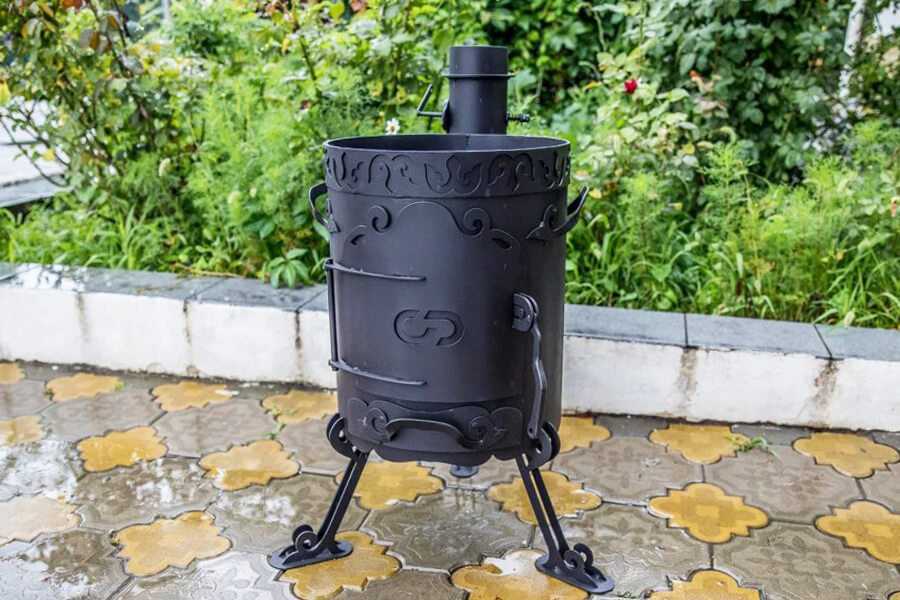 печі з балона під казан фото 1
