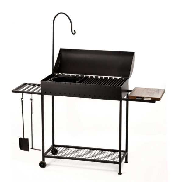Мангал с крышкой барбекю Bona Grill 1000 мм. 5 мм 3