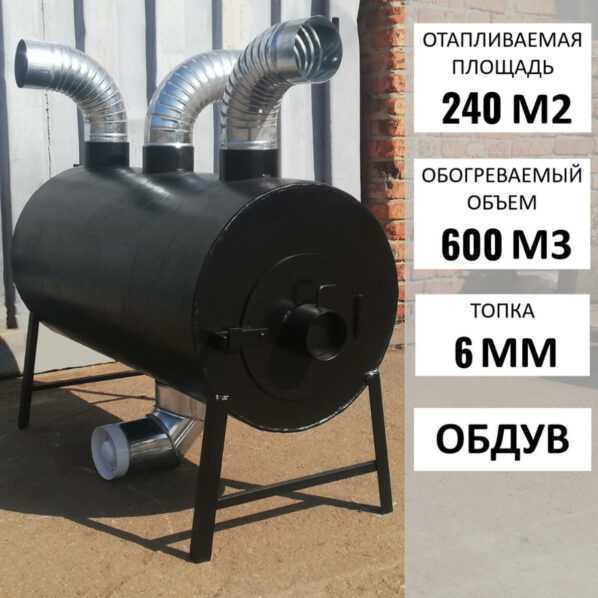 Пекти булер'ян POLTAVKA Turbo 570 м3. 5мм. З примусовою конвекцією 9