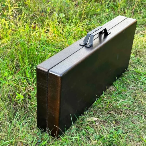Шашлычный набор PAN "БУКОВИНА" в подарочном деревянном кейсе 6